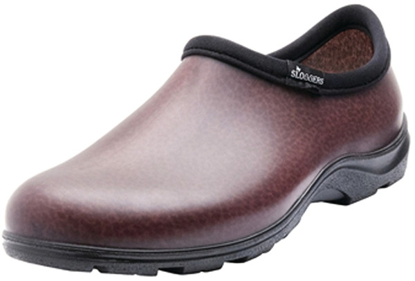 Sloggers 5301BN10 Comfort Rain and Garden Shoe, 10, Brown, Resilient Resin Upper [SKU: ORG4273280]