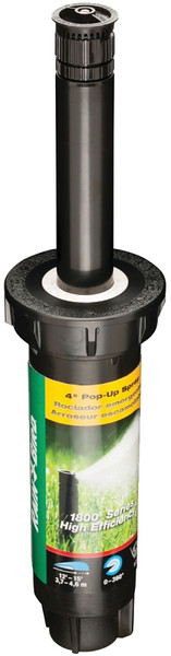 Rain Bird 1804HEVN15 Spray Head Sprinkler, 1/2 in Connection, FNPT, 8 to 15 ft, Polypropylene [SKU: ORG8612020]