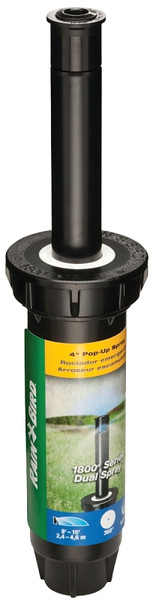 Rain Bird 1804FDS Spray Head Sprinkler, 1/2 in Connection, FNPT, 15 ft, Plastic [SKU: ORG8612038]