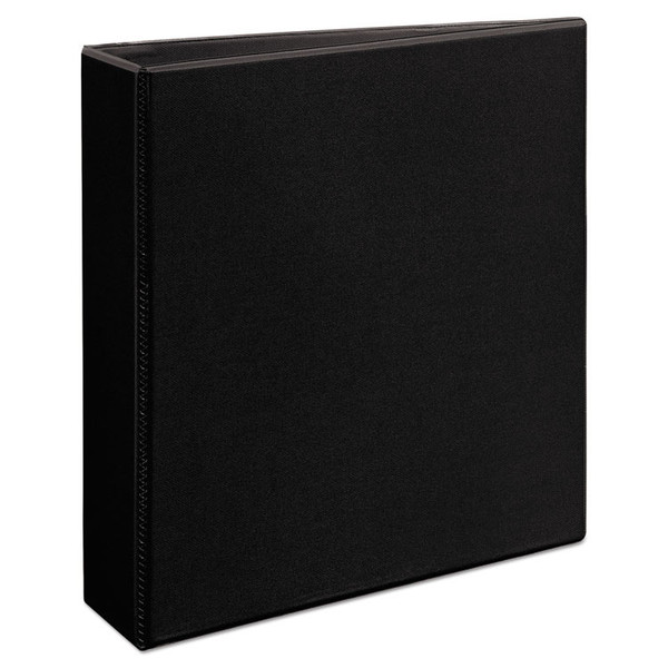 Heavy-Duty View Binder with DuraHinge and One Touch EZD Rings, 3 Rings, 2" Capacity, 11 x 8.5, Black [SKU: AVE79692]