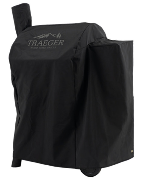 Traeger Pro 575 BAC503 Full Length Grill Cover, 23-1/2 in W, 35.12 in D, 42 in H, Polyester, Black [SKU: ORG5538038]