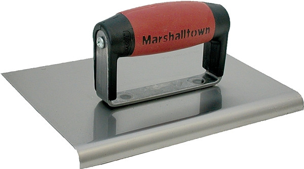 Marshalltown DuraSoft Series 162SSD Hand Edger, 6 in L Blade, 6 in W Blade, Stainless Steel Blade, 1/2 in Lip [SKU: ORG9171612]