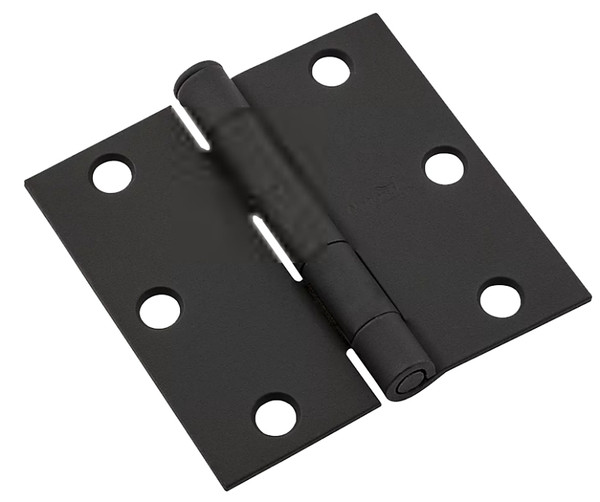 National Hardware N830-424 Door Hinge, Steel, Removable Pin, Mortise Mounting, 50 lb [SKU: ORG7467772]