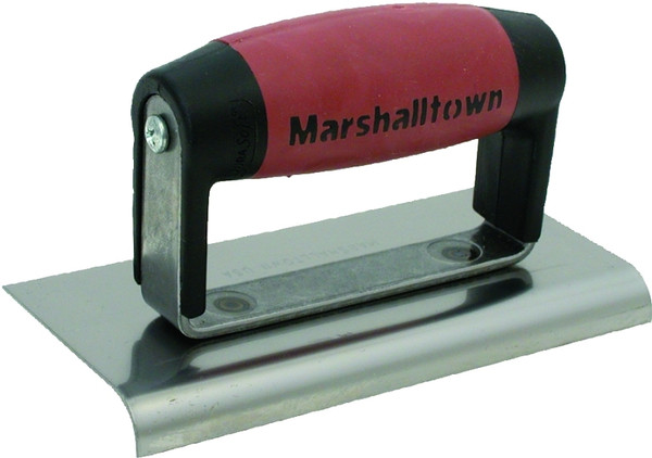 Marshalltown DuraSoft Series 36D Hand Edger, 6 in L Blade, 3 in W Blade, HCS Blade, 1/2 in Lip, 3/8 in Lip Radius [SKU: ORG9511189]