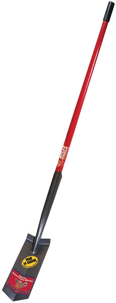BULLY Tools 92720 Trenching Shovel, 4 in W Blade, 14 ga Gauge, Steel Blade, Fiberglass Handle, Long Handle [SKU: ORG7774409]
