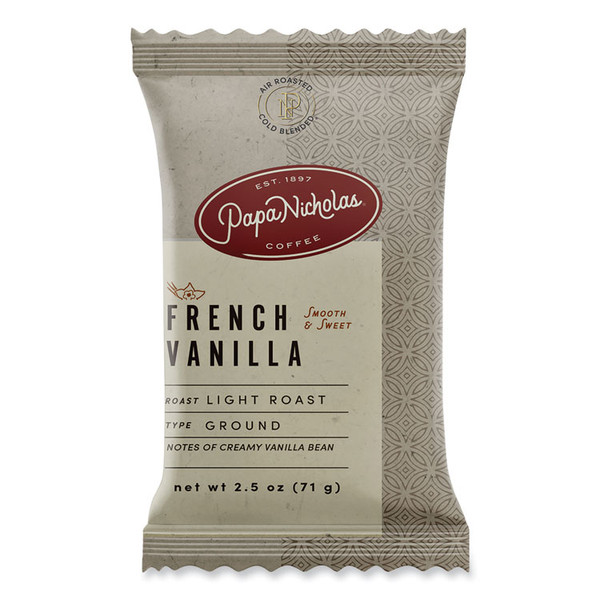 Premium Coffee, French Vanilla, 18/Carton [SKU: PCO25188]