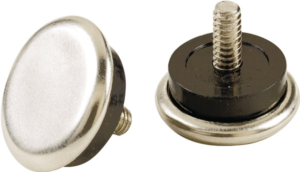 Shepherd Hardware 9450 Furniture Glide, Metal/Rubber, Silver [SKU: ORG6036867]