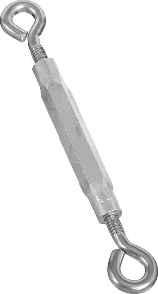 National Hardware 2171BC Series N221-838 Turnbuckle, 110 lb Working Load, 1/4-20 in Thread, Eye, Eye, 7-1/2 in L Take-Up [SKU: ORG1156538]