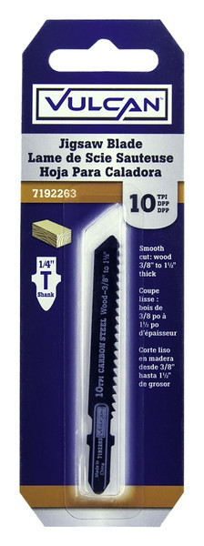 Vulcan 823441OR Jig Saw Blade, 3 in L, 10 TPI [SKU: ORG7192263]