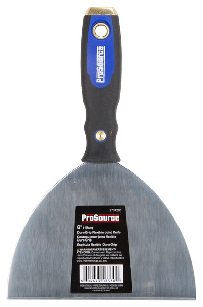 ProSource 03330 Joint Knife, 4-1/4 in W Blade, 6 in L Blade, HCS Blade, Full-Tang Blade, Dura-Grip Handle, TPR/PP Handle [SKU: ORG2737286]