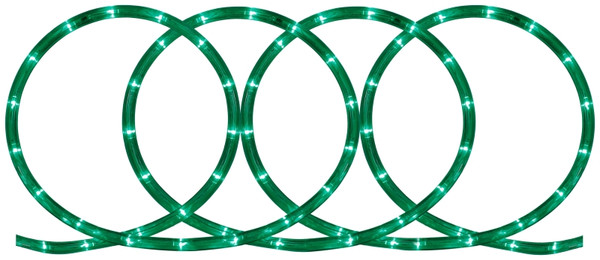 Hometown Holidays U09Y562E Rope Light, 18 ft L, 120 V, 140-Lamp, Green Light, LED Lamp [SKU: ORG2015832]