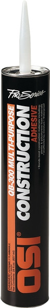 OSI 827628 Construction Adhesive, Beige, 28 oz Cartridge [SKU: ORG6958995]