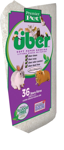 Premier Pet Uber 80500PWUB Pet Bedding, White [SKU: ORG7151889]