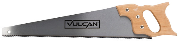 Vulcan JLO-081 Handsaw, 20 in L Blade, 8 TPI TPI, Steel Blade, Wood Handle, Wood Handle [SKU: ORG3151032]