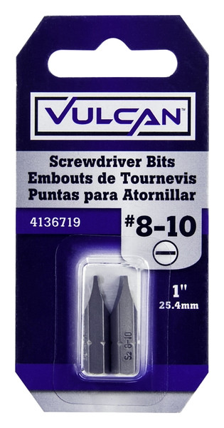 Vulcan 306352OR Screwdriver Bit, Hex Shank, S2 Chrome Molybdenum Steel [SKU: ORG4136719]