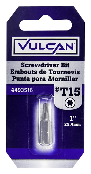 Vulcan 307321OR Screwdriver Bit, Hex Shank, S2 Chrome Molybdenum Steel [SKU: ORG4493516]
