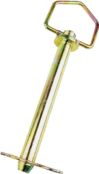 SpeeCo S071041C0 Hitch Pin, 7/8 in Dia Pin, 5-3/4 in L, 4-1/4 in L Usable, 2 Grade, Steel, Yellow Zinc Dichromate [SKU: ORG6214001]