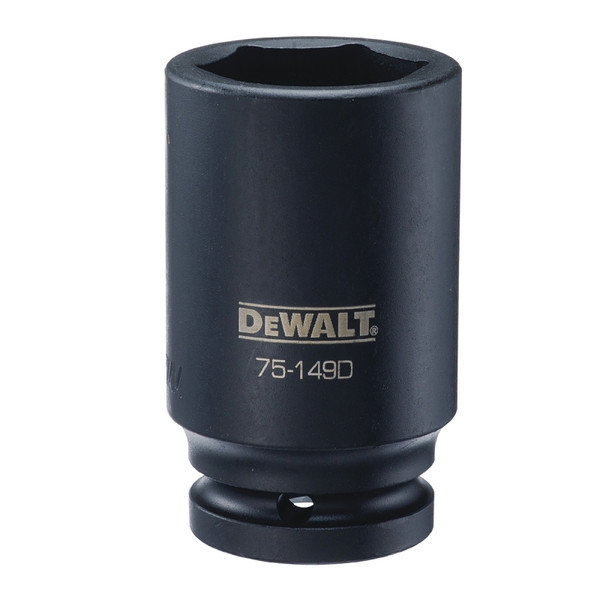 DeWALT DWMT75149OSP Impact Socket, 35 mm Socket, 3/4 in Drive, 6-Point, CR-440 Steel, Black Oxide [SKU: ORG7522584]