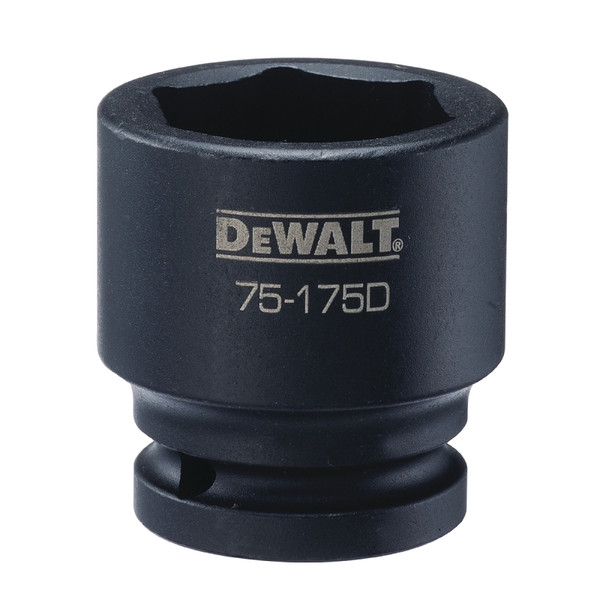DeWALT DWMT75175OSP Impact Socket, 36 mm Socket, 3/4 in Drive, 6-Point, CR-440 Steel, Black Oxide [SKU: ORG7522808]