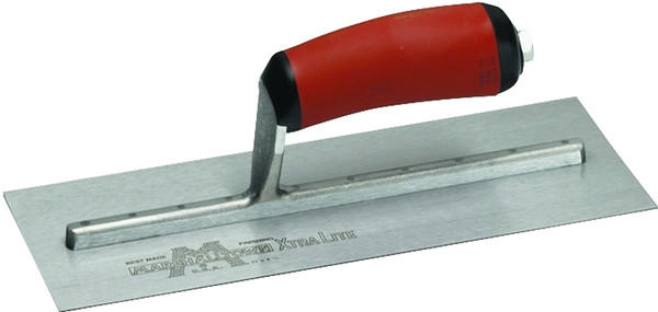 Marshalltown MXS1D Finishing Trowel, 11 in L Blade, 4-1/2 in W Blade, Carbon Steel Blade, Square End, Curved Handle [SKU: ORG6206932]