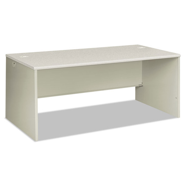 38000 Series Desk Shell, 72" x 36" x 30", Light Gray/Silver [SKU: HON38934B9Q]
