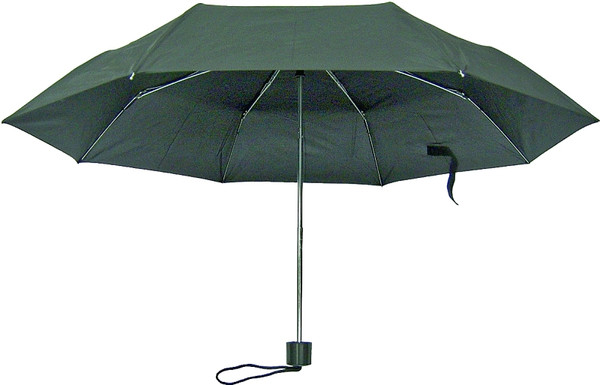 Diamondback Mini Rain Umbrella, Nylon Fabric, Black Fabric, 19 in [SKU: ORG3842085]