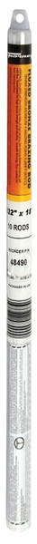 Forney 48490 Brazing Rod, 3/32 in Dia, 18 in L, Bronze [SKU: ORG8909939]