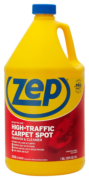Zep ZUHTC128 Carpet Cleaner, 1 gal Bottle, Liquid, Pleasant, Clear [SKU: ORG6262232]