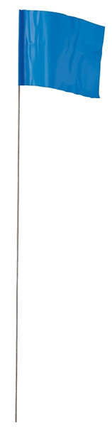Empire 78-001 Stake Flag, 2-1/2 in L, 3-1/2 in W, Blue [SKU: ORG9649161]