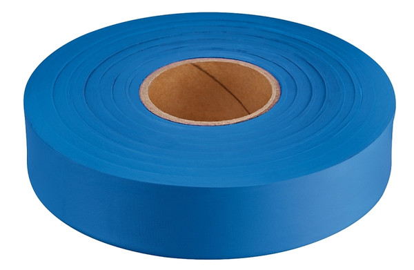 Empire 77-065 Flagging Tape, 600 ft L, 1 in W, Blue, Plastic [SKU: ORG9649302]