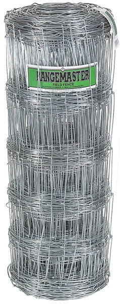 Rangemaster 6660 Field Fence, 330 ft L, 47 in H, 12 ga Gauge, Steel, Galvanized [SKU: ORG6858815]