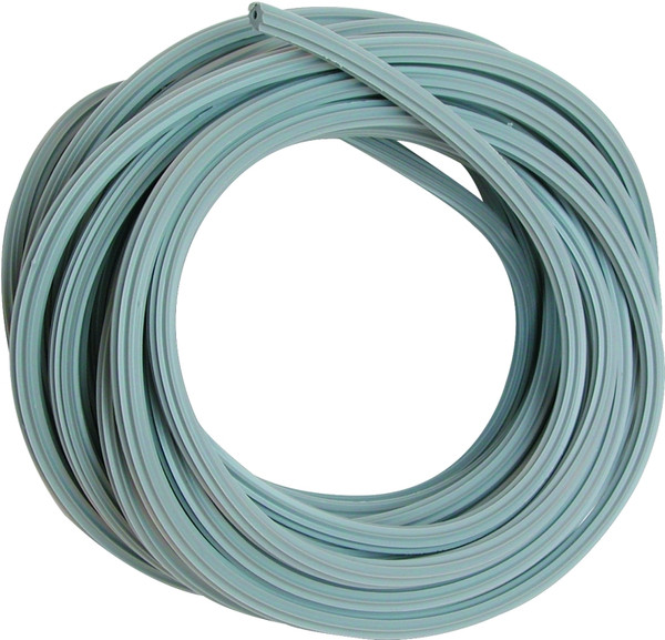 Make-2-Fit P 7644 Screen Retainer Spline, 0.230 in D, 25 ft L, Vinyl, Gray, Round [SKU: ORG7635121]