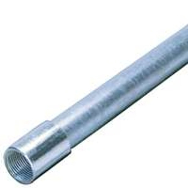 Allied Tube & Conduit 103093 Rigid Conduit, 1-1/2 in, 10 ft L, Galvanized Steel [SKU: ORG8166522]