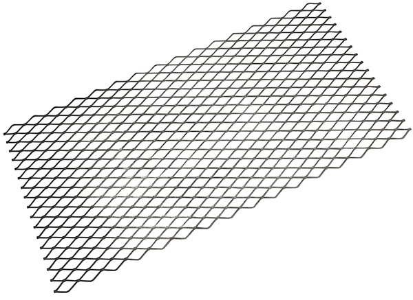 Stanley Hardware 4075BC Series N215-780 Expanded Grid Sheet, 13 Thick Material, 16 in W, 32 in L, Steel, Plain [SKU: ORG6138234]