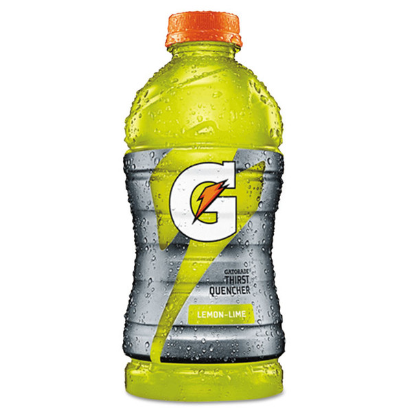G-Series Perform 02 Thirst Quencher Lemon-Lime, 20 oz Bottle, 24/Carton [SKU: QKR28681]