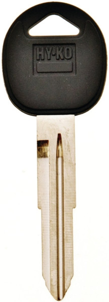 HY-KO 12005HY12 Automotive Key Blank, Brass/Plastic, Nickel, For: Hyundai Vehicle Locks [SKU: ORG0801068]