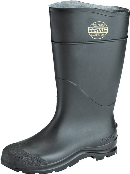 Servus 18822-9 Knee Boots, 9, Black, PVC Upper, Insulated: No [SKU: ORG1663301]