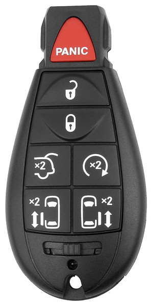 HY-KO 19CHRY856S Fob Shell, 7-Button [SKU: ORG7216906]