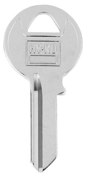 HY-KO 11010VRH2 Key Blank, Brass, Nickel-Plated, For: Viro VRH2 Locks [SKU: ORG5173083]