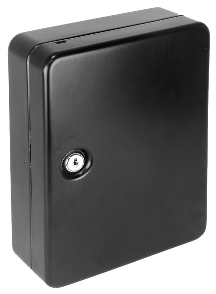 HY-KO KO304 Lockable Key Cabinet, 48 Key, Metal, Black [SKU: ORG9560103]