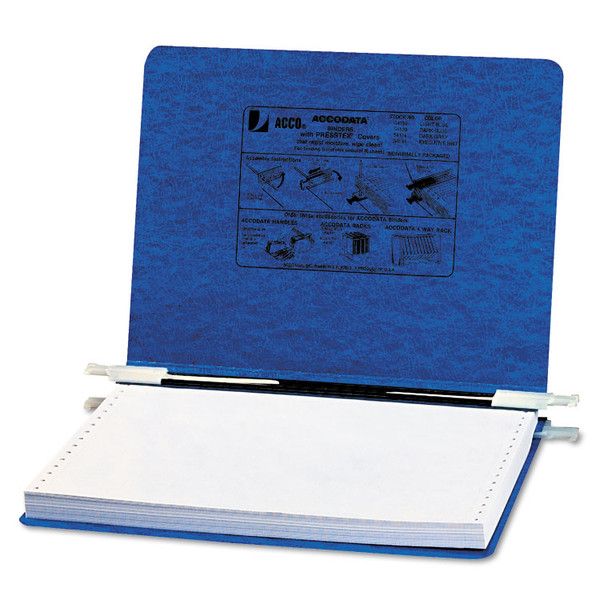 PRESSTEX Covers with Storage Hooks, 2 Posts, 6" Capacity, 12 x 8.5, Dark Blue [SKU: ACC54133]
