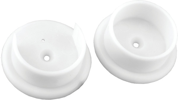 John Sterling Closet-Pro BC-0037 Closet Pole Socket, Plastic, White, Powder-Coated [SKU: ORG3354982]