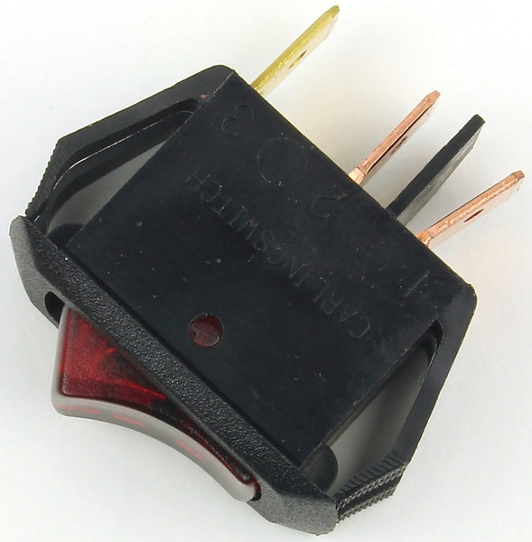 Jandorf 61038 Rocker Switch, 10 A, 30 V, SPST, Tab Terminal [SKU: ORG3402443]