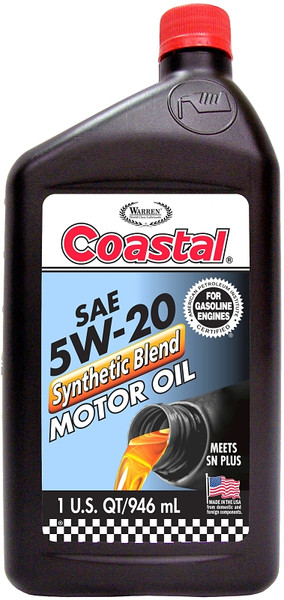 Warren 01601 Motor Oil, 5W-20, 946 mL [SKU: ORG6359004]