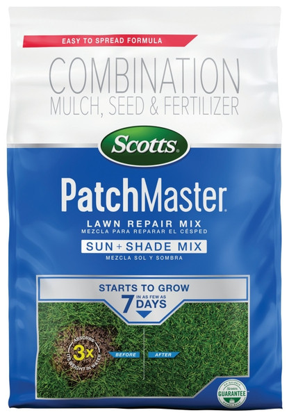 Scotts PatchMaster 14905 Lawn Repair Sun Plus Shade Mix, 4.75 lb Bag [SKU: ORG1274794]