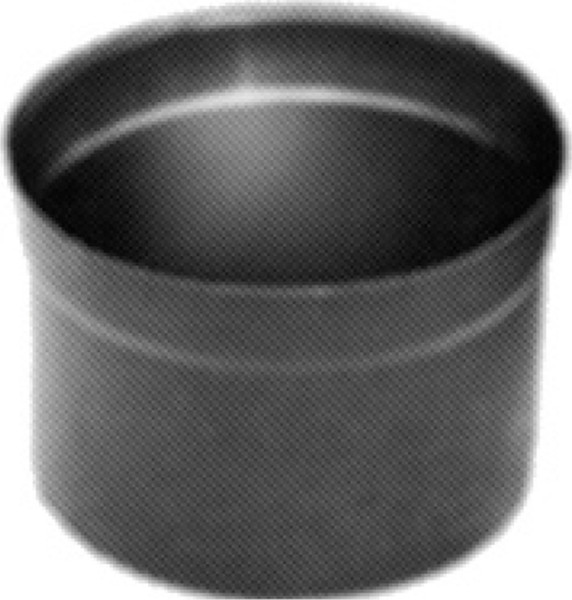 AmeriVent 6SWA Single Wall Adapter, Stainless Steel [SKU: ORG6970206]