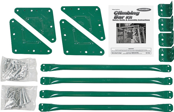 PLAYSTAR PS 7766 Climbing Bar Kit, Metal [SKU: ORG3192366]