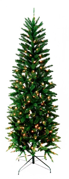 Hometown Holidays 27202 Christmas Tree, 7 ft H, Alpine Fir Family, 120 W, Tungsten Bulb, Clear Light [SKU: ORG8631582]