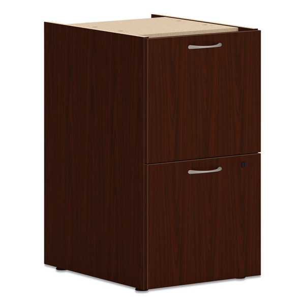 Mod Support Pedestal, Left or Right, 2 Legal/Letter-Size File Drawers, Traditional Mahogany, 15" x 20" x 28 [SKU: HONPLPSFFLT1]