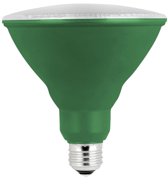 Feit Electric PAR38/G/10KLED/BX LED Bulb, Flood/Spotlight, PAR38 Lamp, E26 Lamp Base, Green Light [SKU: ORG0388470]